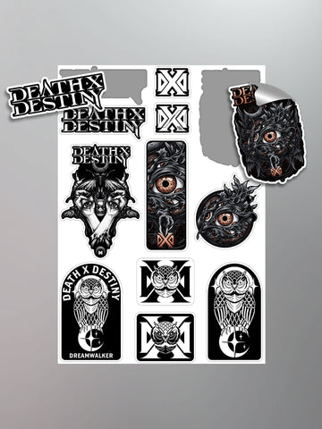 Death X Destiny - Dreamwalker Sticker Sheet