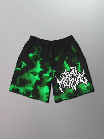 Young Medicine - Green Slime Shorts