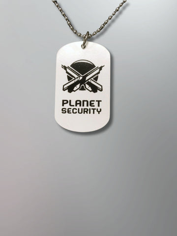 Outland - Planet Security Dog Tag