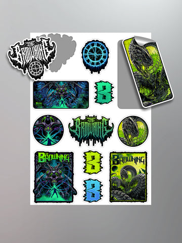 The Browning - Poison/Hivemind Sticker Sheet