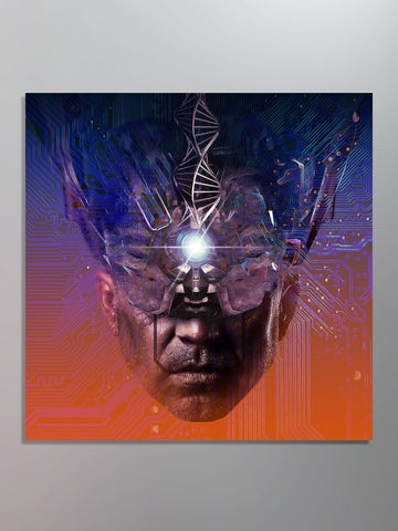 FiXT - Neon Altered Canvas Art Print