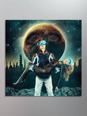 Celldweller - Wish Upon A Blackstar Canvas Art Print