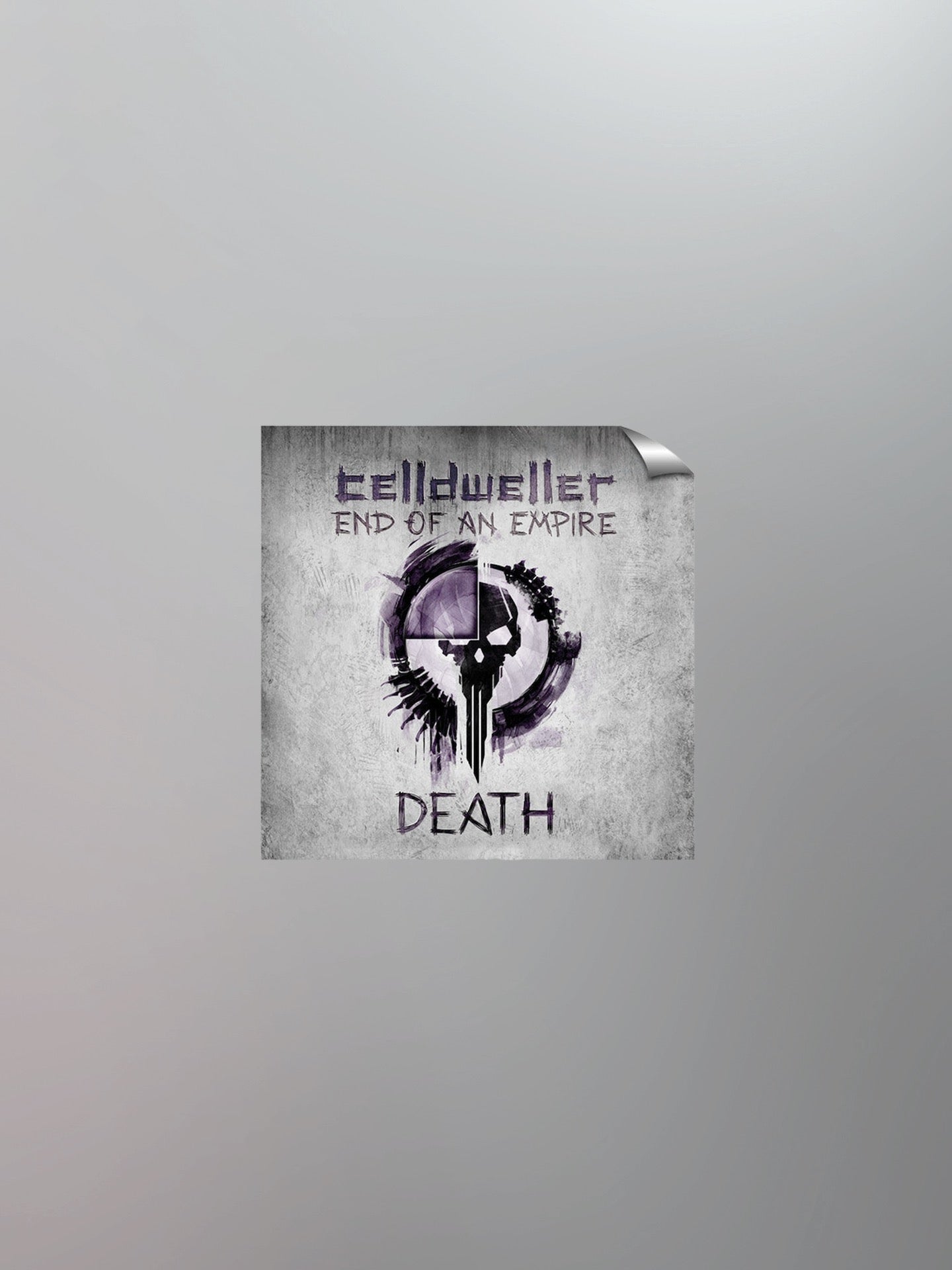 Celldweller - Death 5x5" Sticker