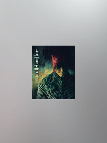 Celldweller - Klayton Enviro-Suit 4x5" Sticker