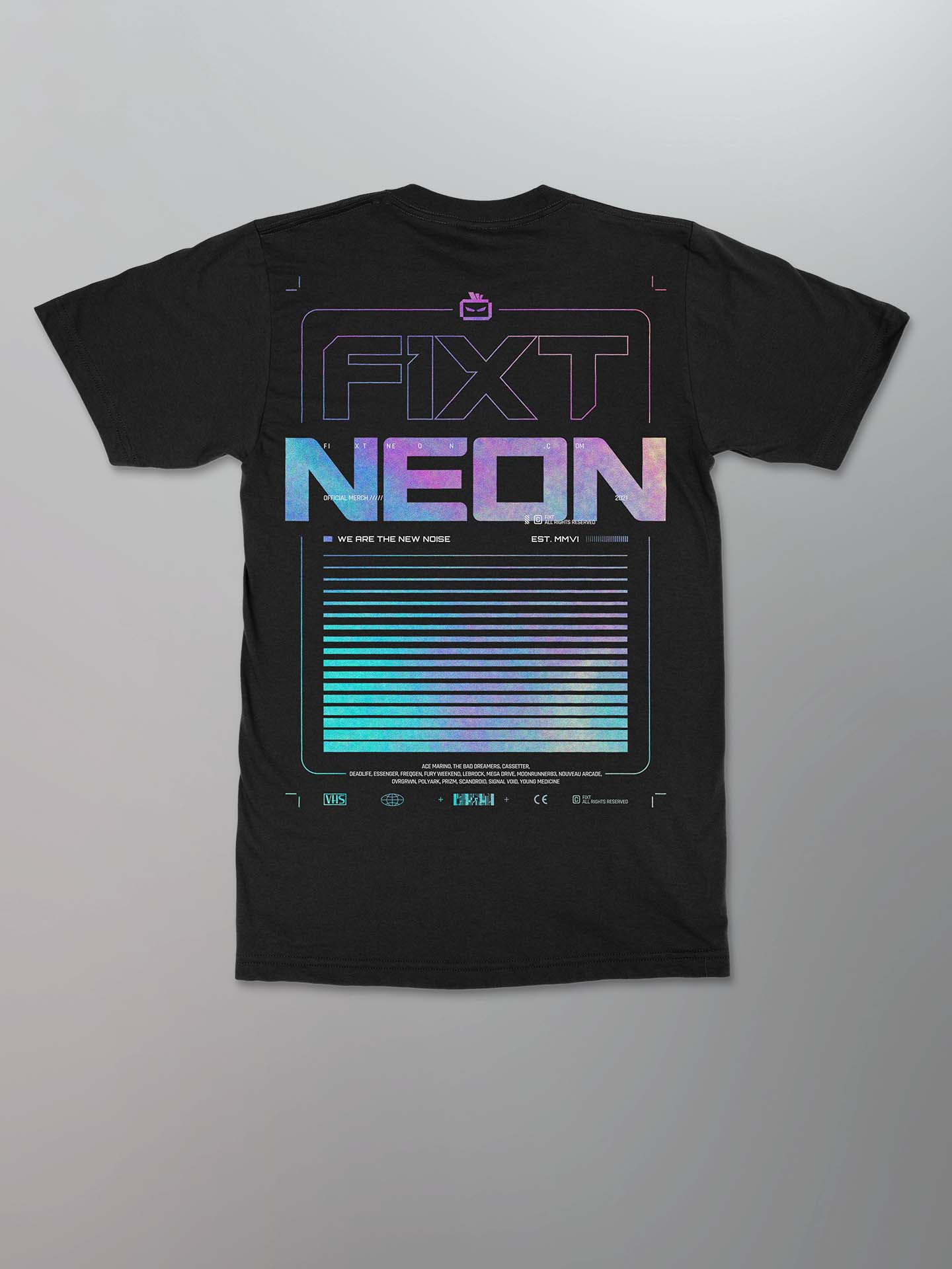 Voorstellen Uitbeelding Missend FiXT - Official Neon Shirt