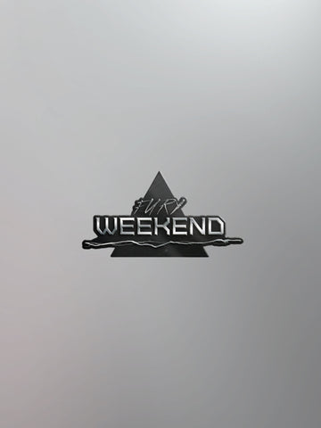 Fury Weekend 2" Logo Pin