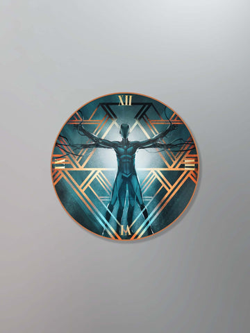 NUTRONIC - Vitruvian Man Pin