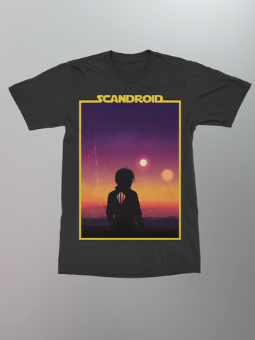 Scandroid - Binary Sunset Shirt