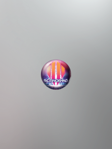 Scandroid - Logo 3" Round Button