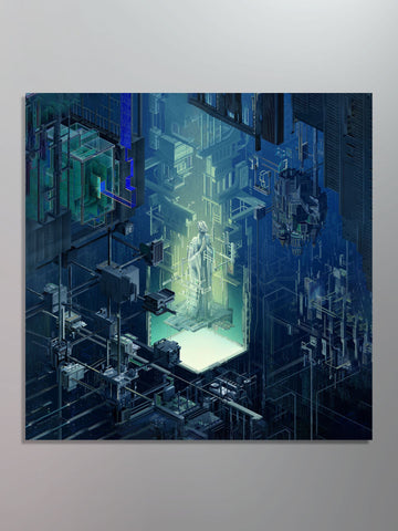 The Algorithm - Data Renaissance Canvas Art Print