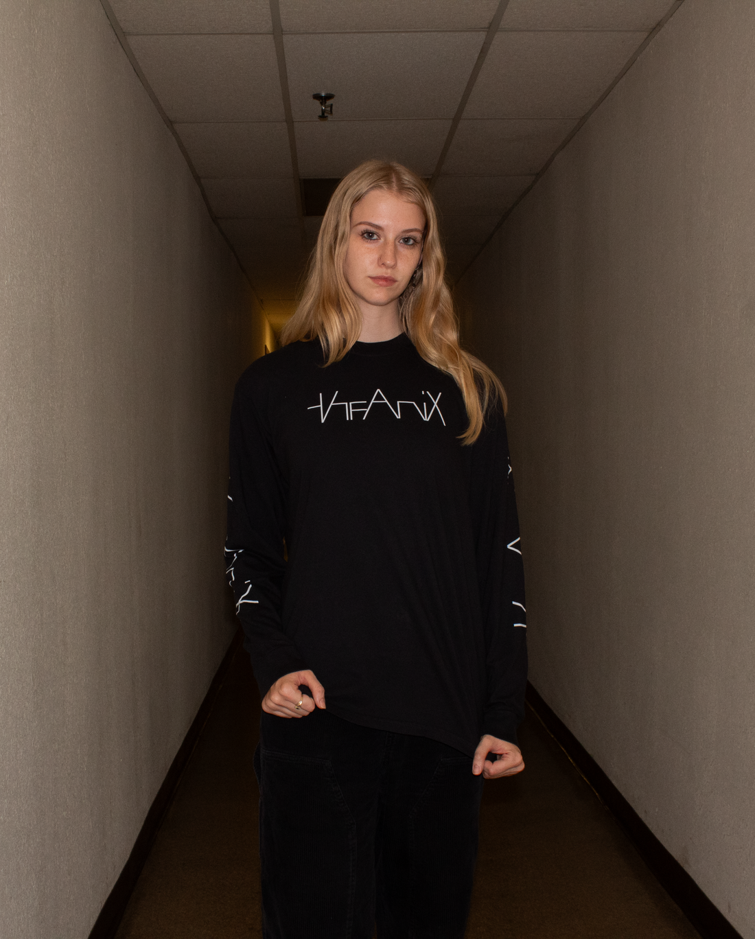 The Anix - Eye Grid L/S Shirt