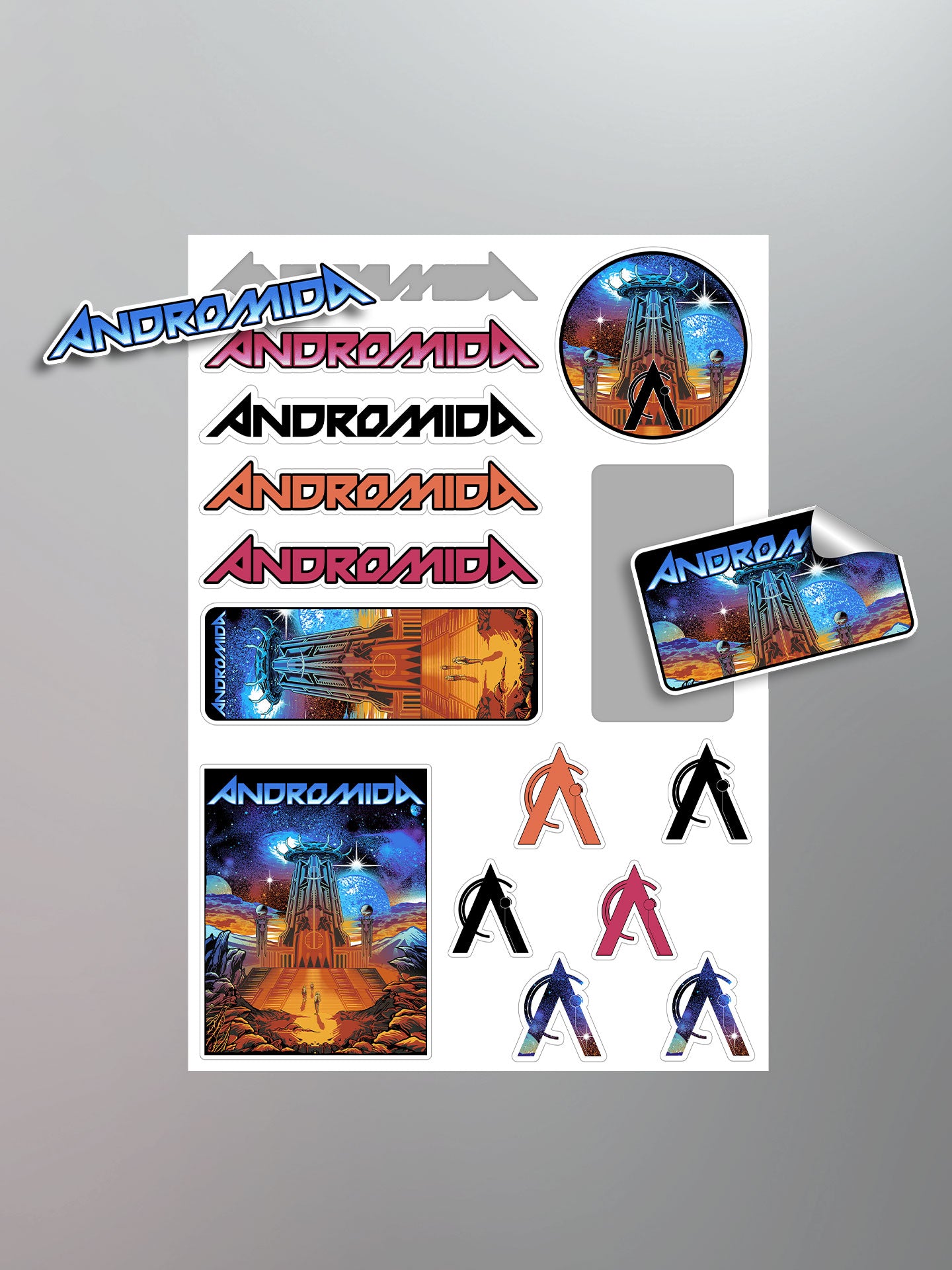 Andromida - Monolith Sticker Sheet