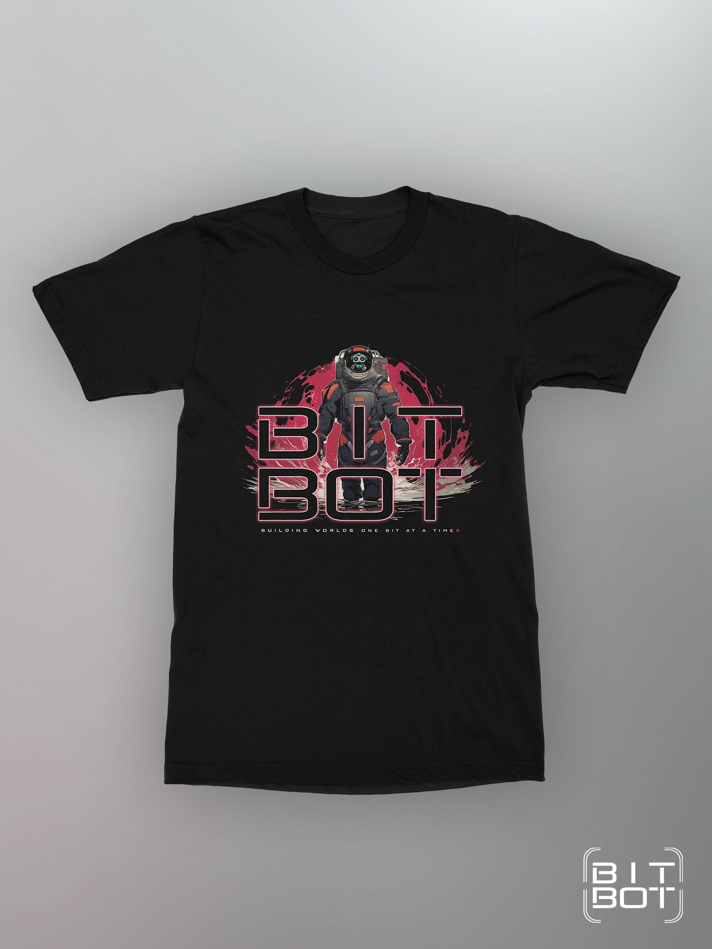 Bit Bot - Astronaut Worlds Shirt