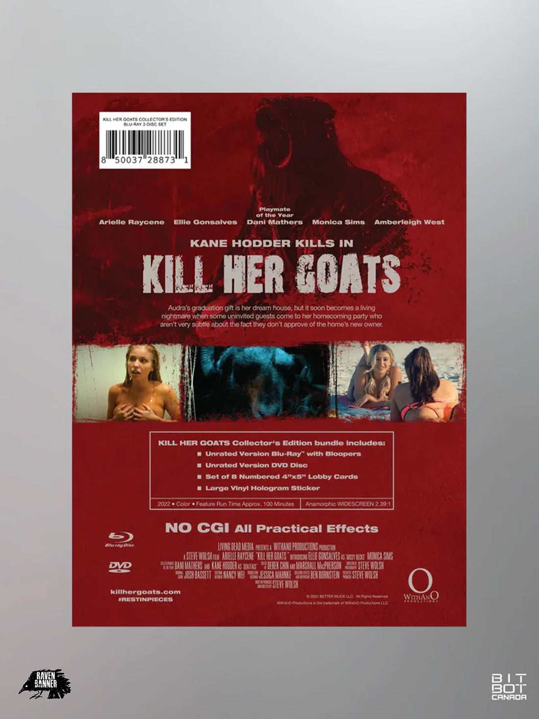 Kill Her Goats - Widescreen Collector's Edition Blu-Ray + DVD + Collectibles