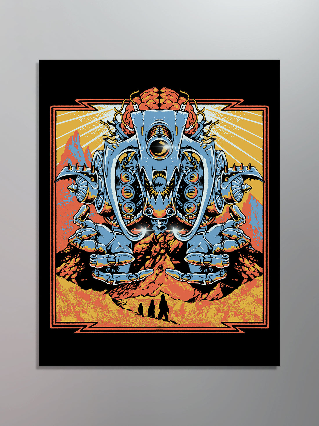 Circle of Dust - Cranial Tyrant Canvas Art Print
