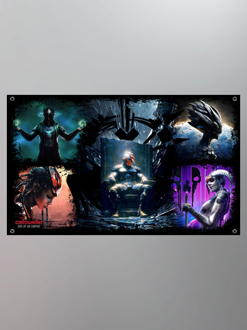 Celldweller - End of an Empire 3x5 Wall Flag