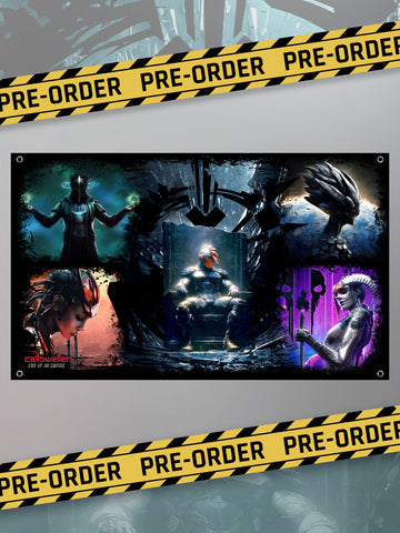 Celldweller - End of an Empire 3x5 Wall Flag