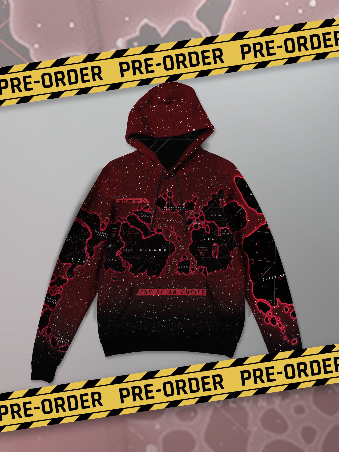 Celldweller - Galactic Map Hoodie