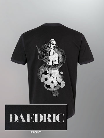 Daedric - Blossom Shirt [Soft Wash Black]