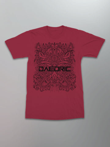 Daedric - Mandala Shirt [Cardinal Red]