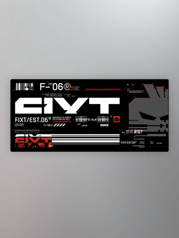 FiXT - 20 Years of Noise Gamer Mousepad