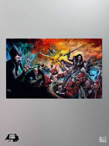 Deathstalker - 11x17 Poster (Art by Preston Acevedo)