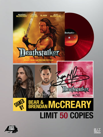 Deathstalker - Signed Limited Edition 12” Vinyl (Bear & Brendan McCreary Edition)