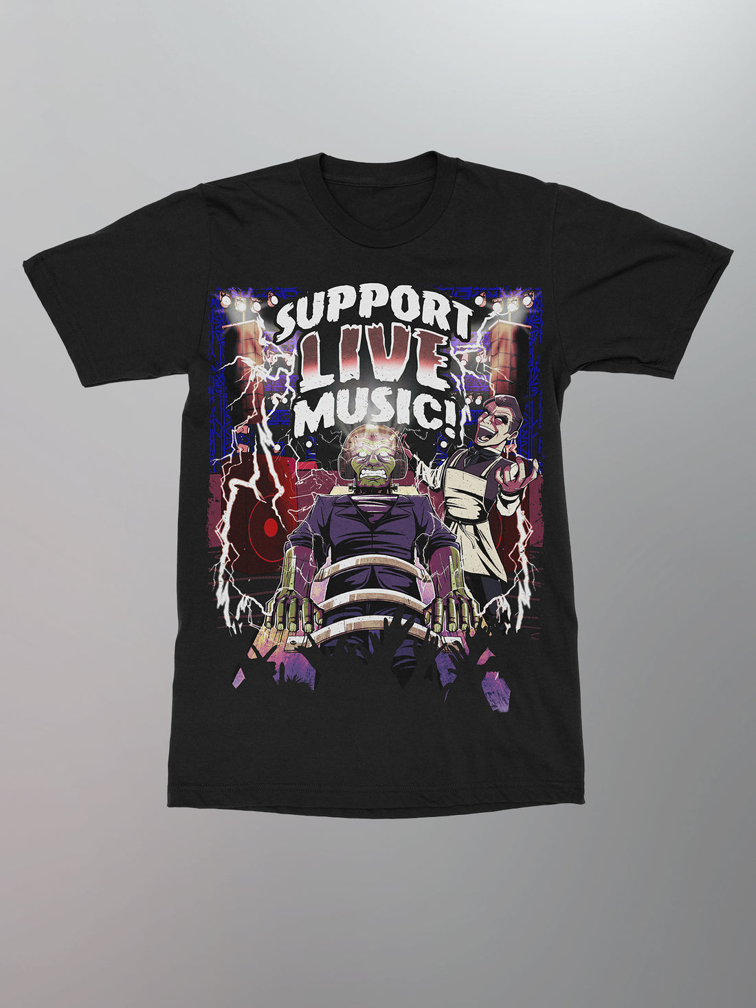 FiXT - Support Live Music Frankenstein Shirt [Color]
