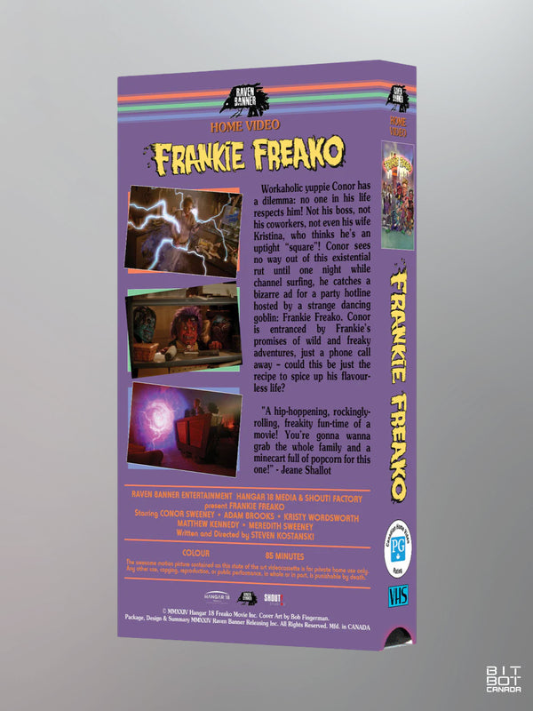 Frankie Freako LIMITED EDITION VHS