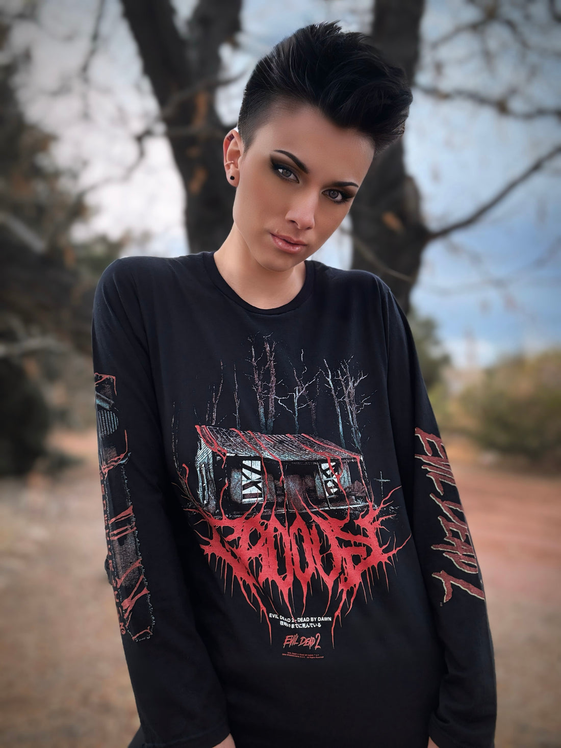 Evil Dead 2 - Groovy Cabin L/S Shirt