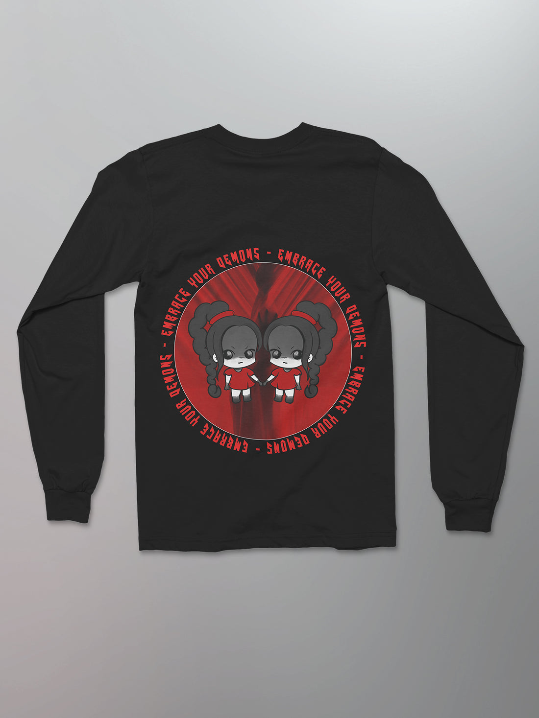 Izzy Reign - Embrace Your Demons L/S Shirt [Black]