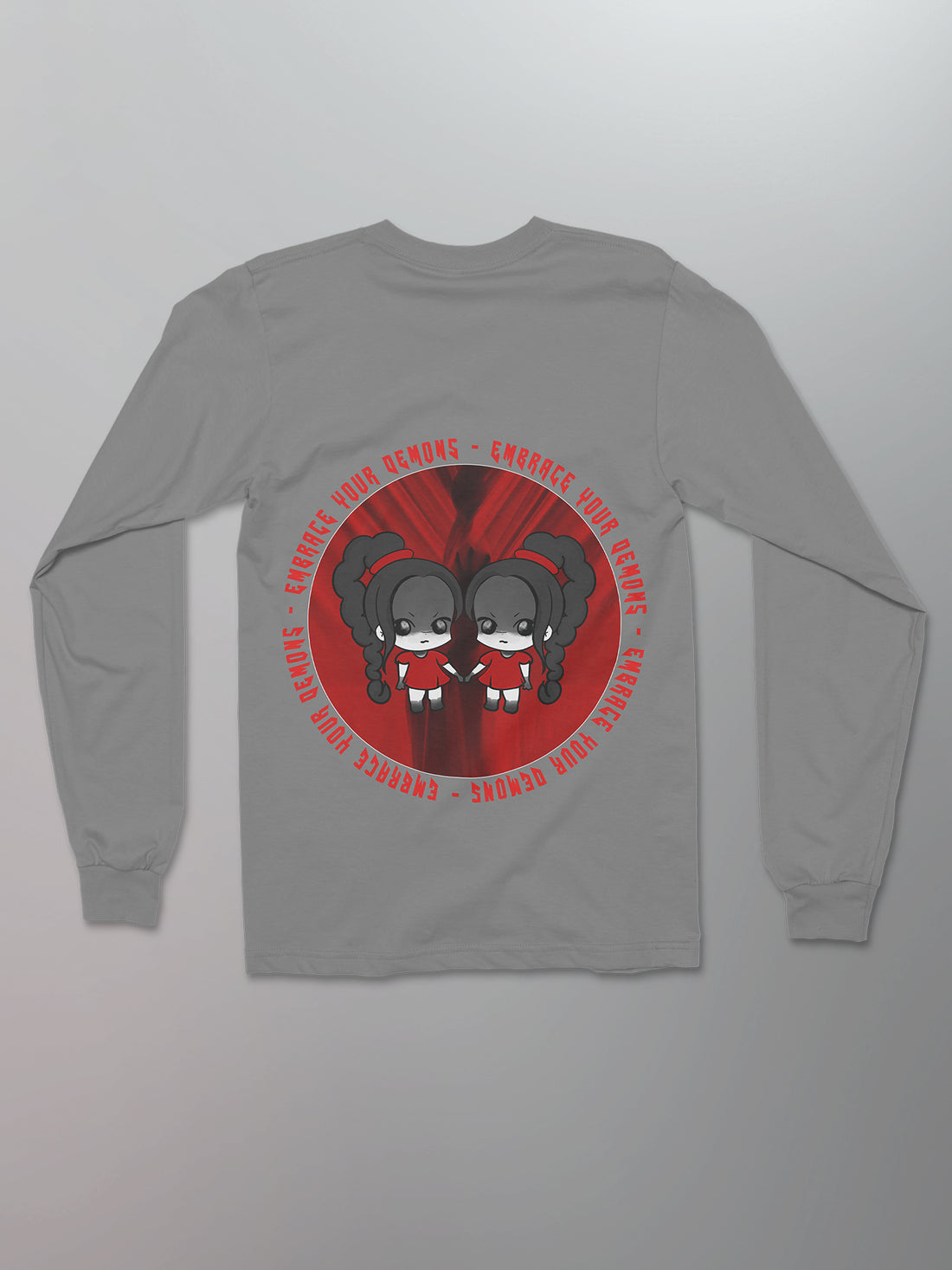 Izzy Reign - Embrace Your Demons L/S Shirt [Charcoal]