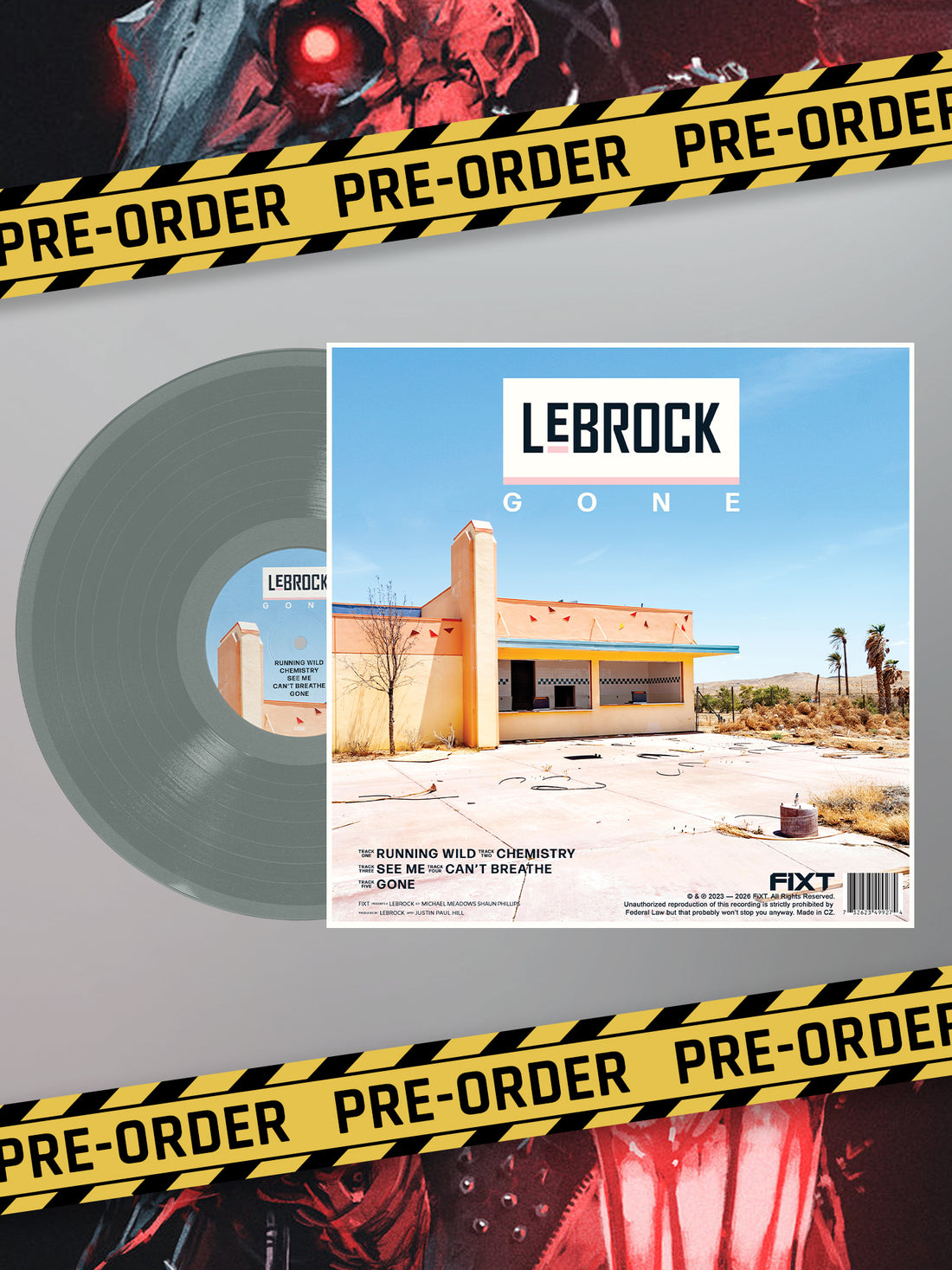 LeBrock x Battlejuice - Gone / In The Dark [Vinyl]