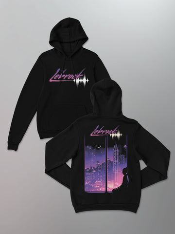 LeBrock - Neon Skyline Hoodie