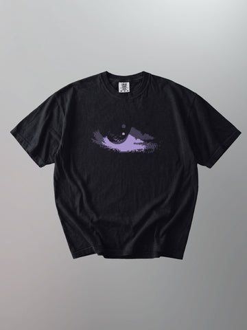 The Anix - Purple Eye Grid Shirt