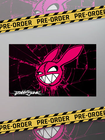 Rabbit Junk - Murder Bunny 3x5 Wall Flag