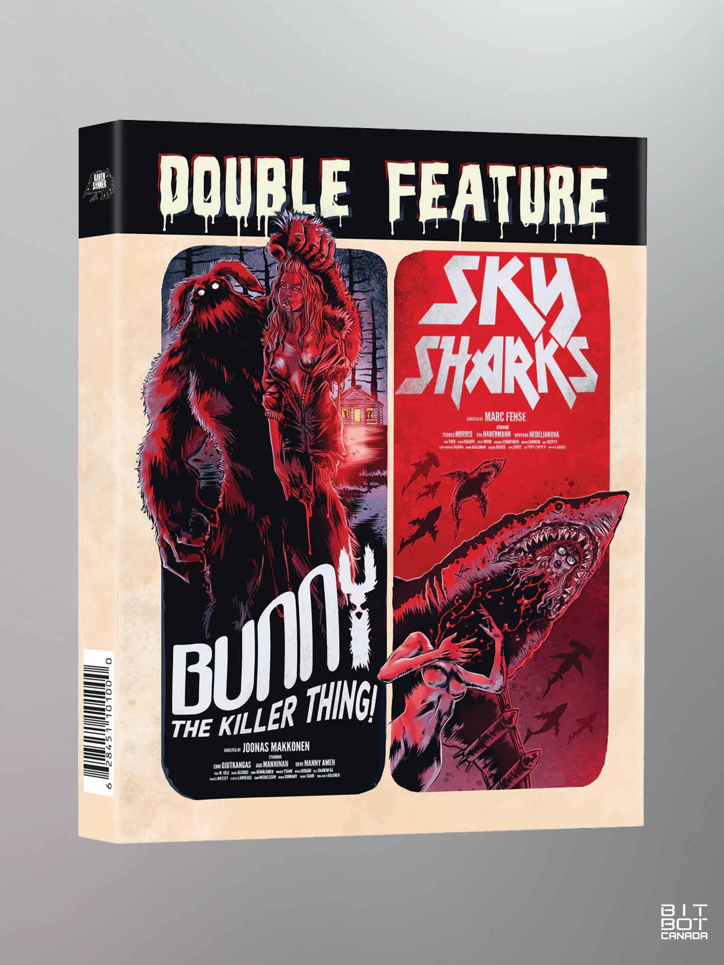 Sky Sharks & Bunny The Killer Thing - Drive-In Double Feature Blu-Ray