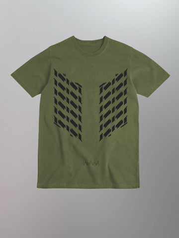 The Anix - Dazzle Shirt [Limited Edition Military Green]