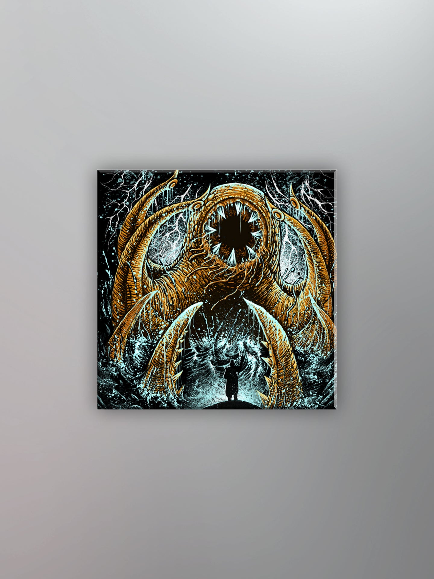 The Browning - OSRS MAX Kraken Canvas Art Print
