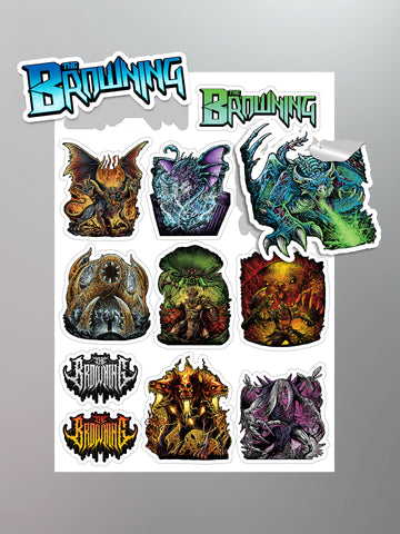 The Browning - OSRS MAX Sticker Sheet