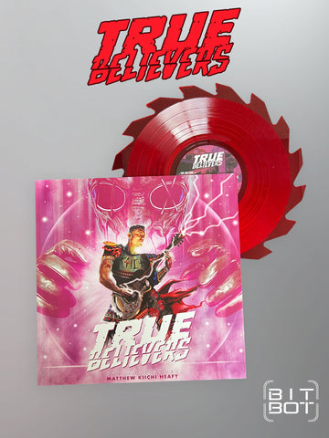 True Believers - Original Score by Matthew Kiichi Heafy Saw-Blade Vinyl