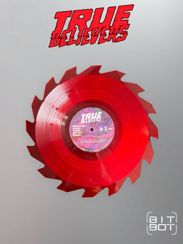 True Believers - Original Score by Matthew Kiichi Heafy Saw-Blade Vinyl