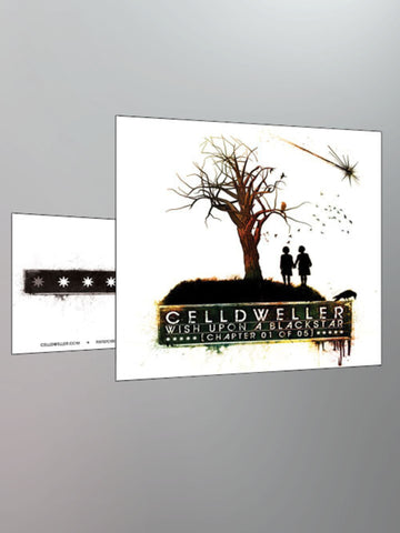 Celldweller - Wish Upon A Blackstar: Chapter 1 Vinyl Sticker