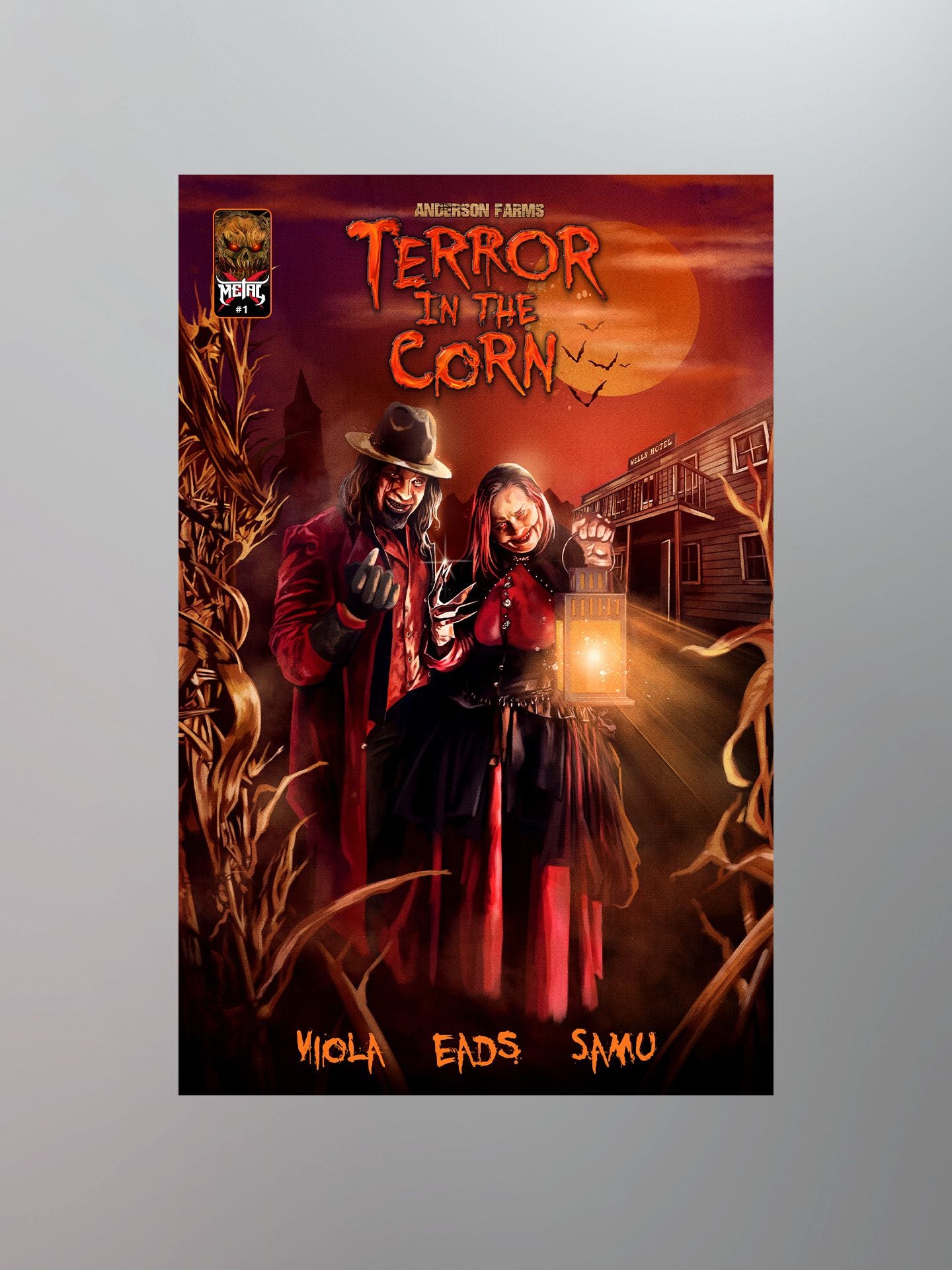 Terror In The Corn Comic - The Wells Twins #1