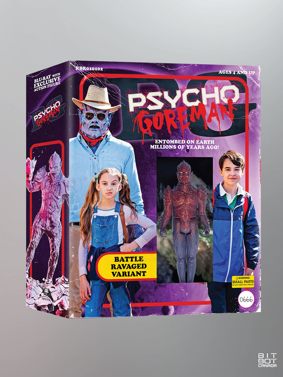 PG: Psycho Goreman - Blu-Ray w/Limited Edition Action Figure