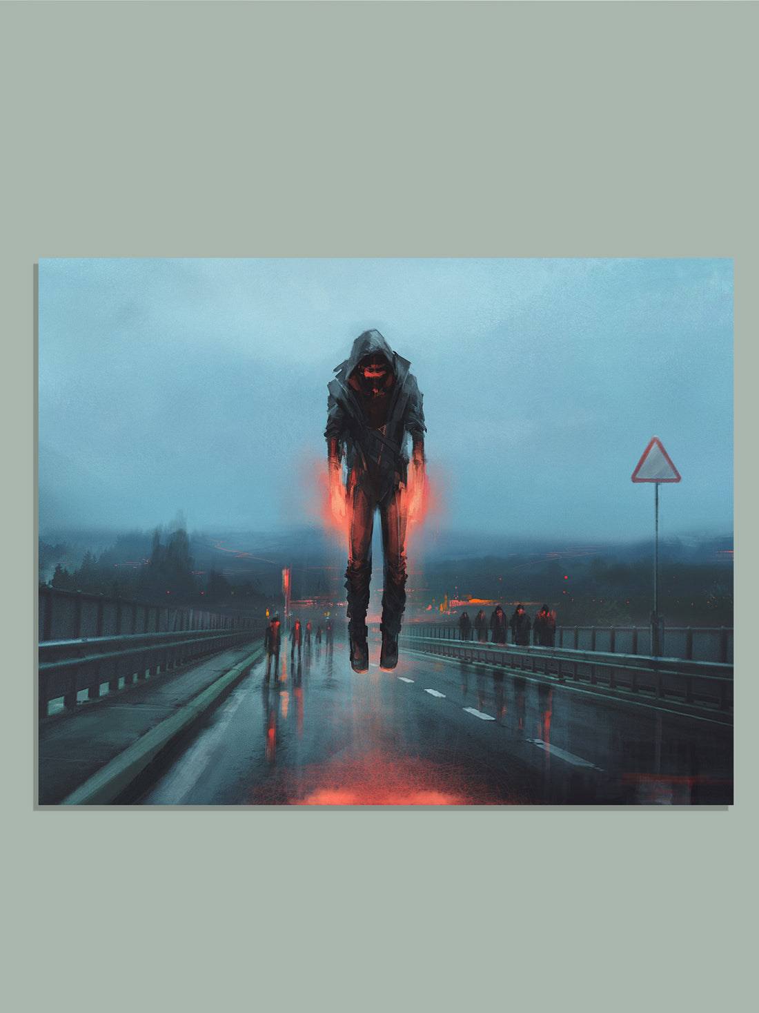 The Anix - Fight The Future Canvas Art Print