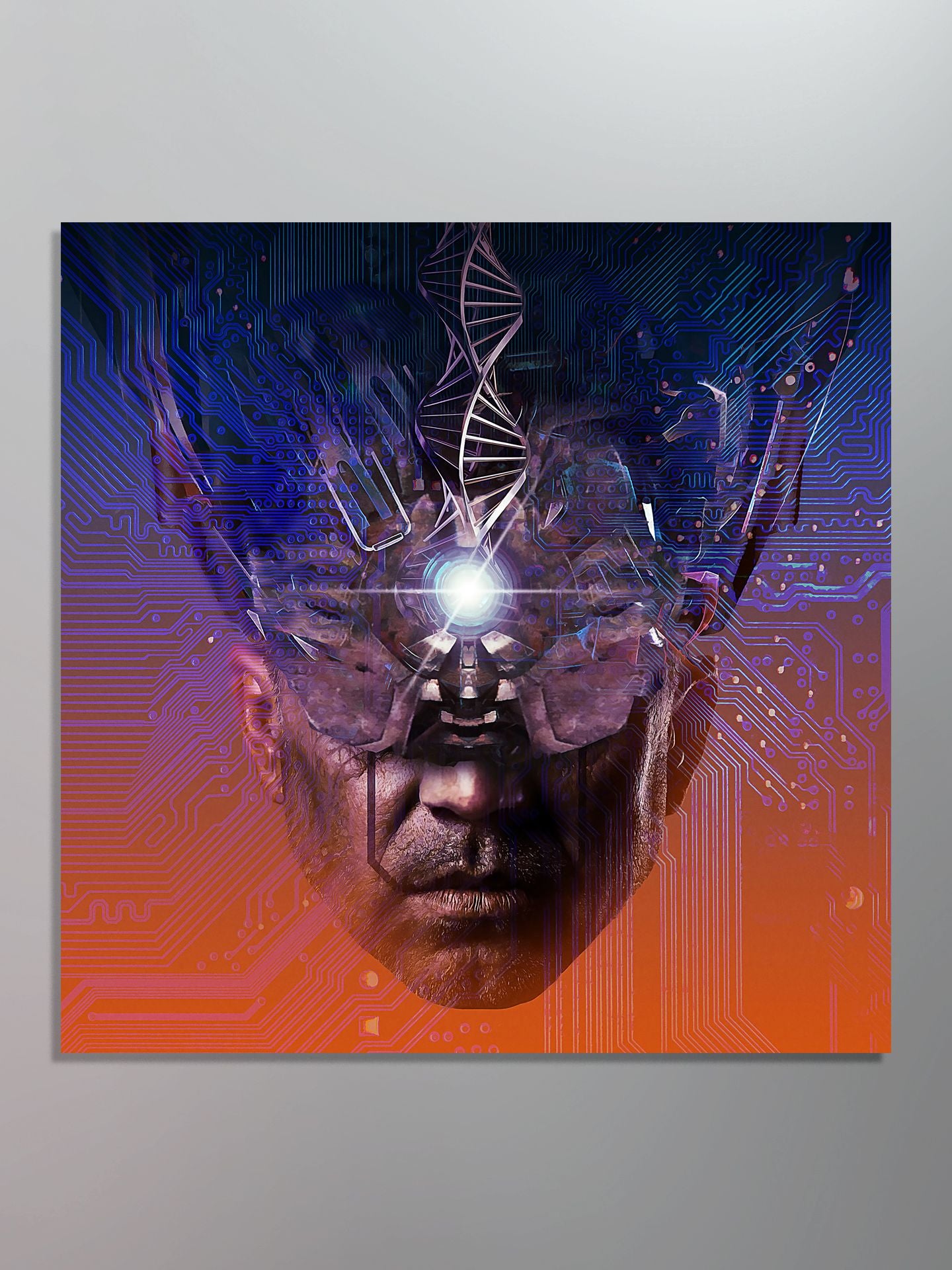 FiXT - Neon Altered Canvas Art Print