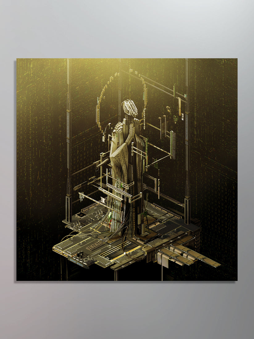 The Algorithm - Oracle Machine Canvas Art Print – FiXT Store