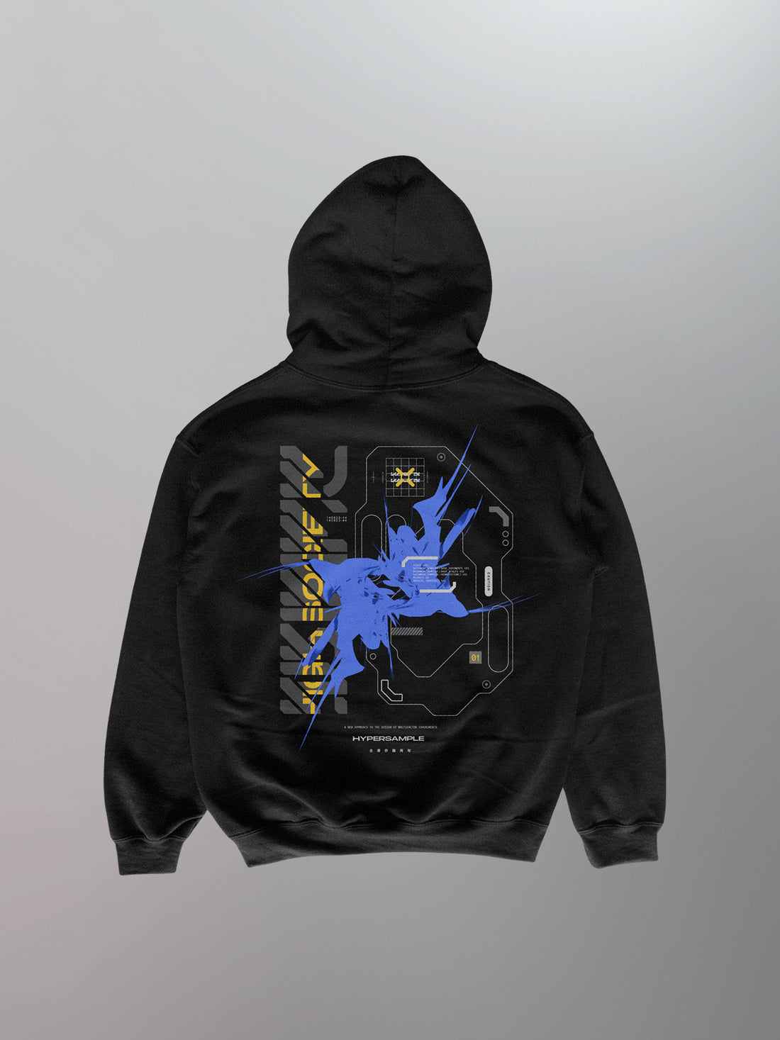 HIGHSOCIETY - HYPERSAMPLE Hoodie [Black]