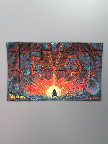 The Browning - End of Existence Wall Flag